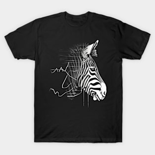 Zebra Eco-tourism Impact T-Shirt